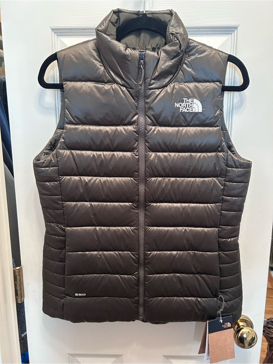 The North Face Jackets & Blazers - NWT The North Face Women's Aconcagua New Taupe Green Down Vest 550 Fill.Size S